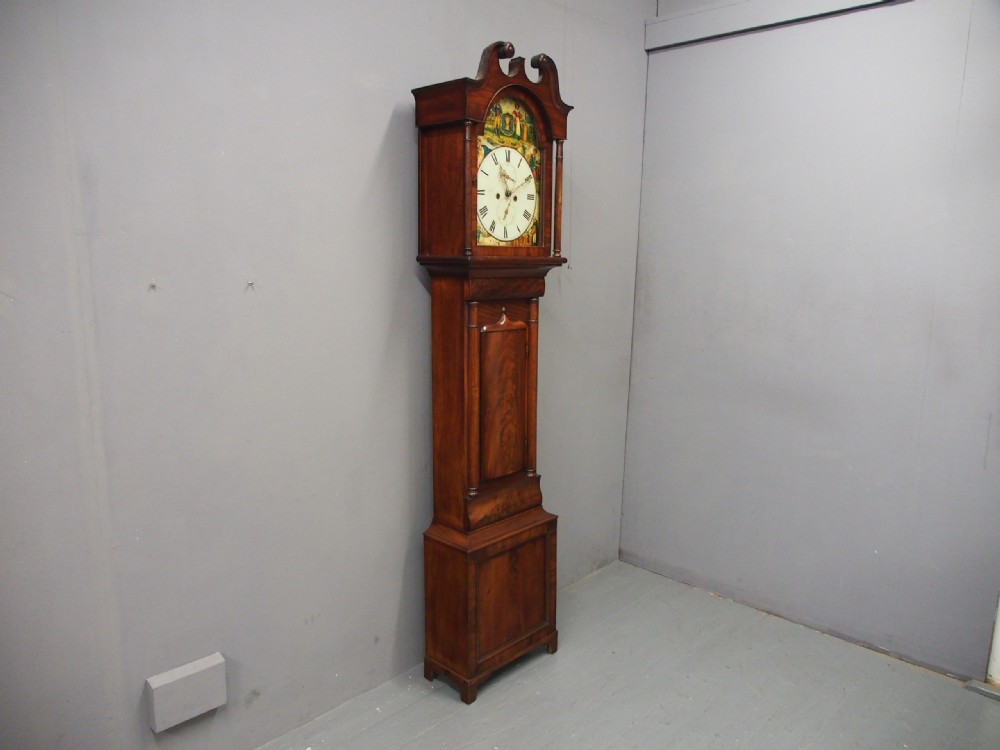 Scottish Mahogany Longcase Clock by John Hood, Fife View II