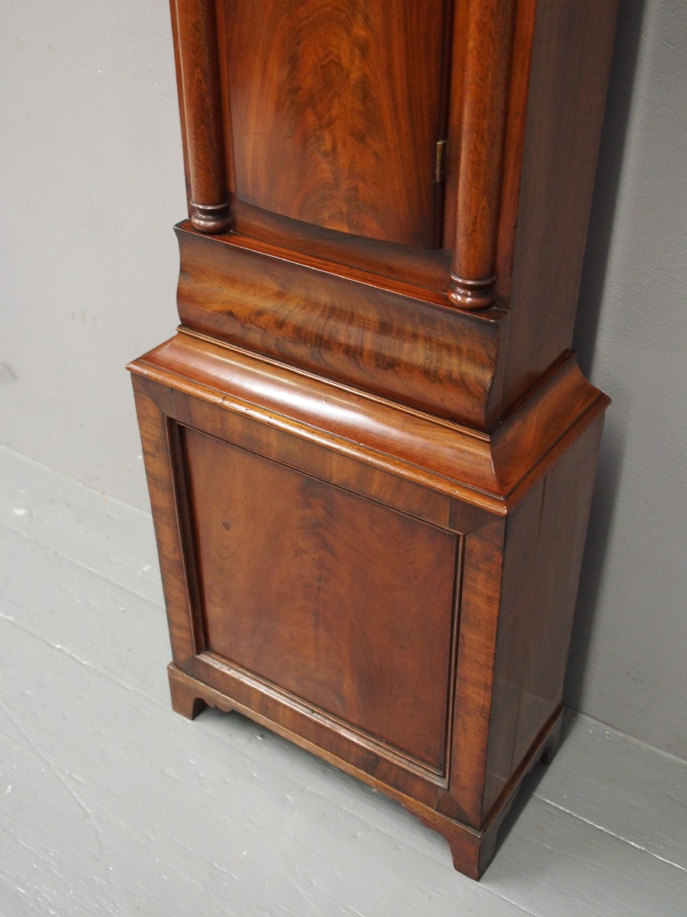 Scottish Mahogany Longcase Clock by John Hood, Fife View VI
