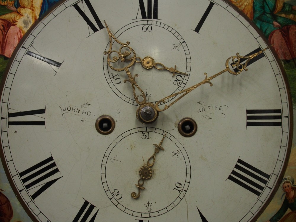 Scottish Mahogany Longcase Clock by John Hood, Fife View VII