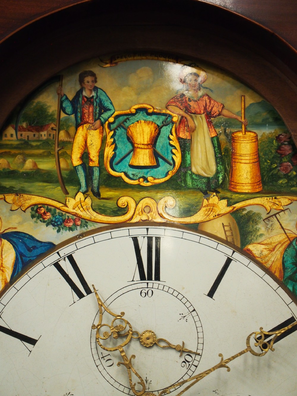 Scottish Mahogany Longcase Clock by John Hood, Fife View XI