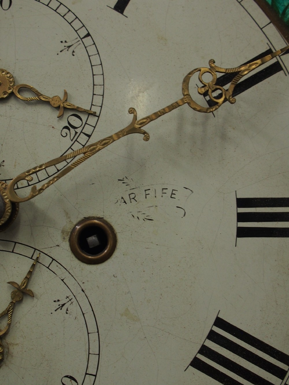 Scottish Mahogany Longcase Clock by John Hood, Fife View XV