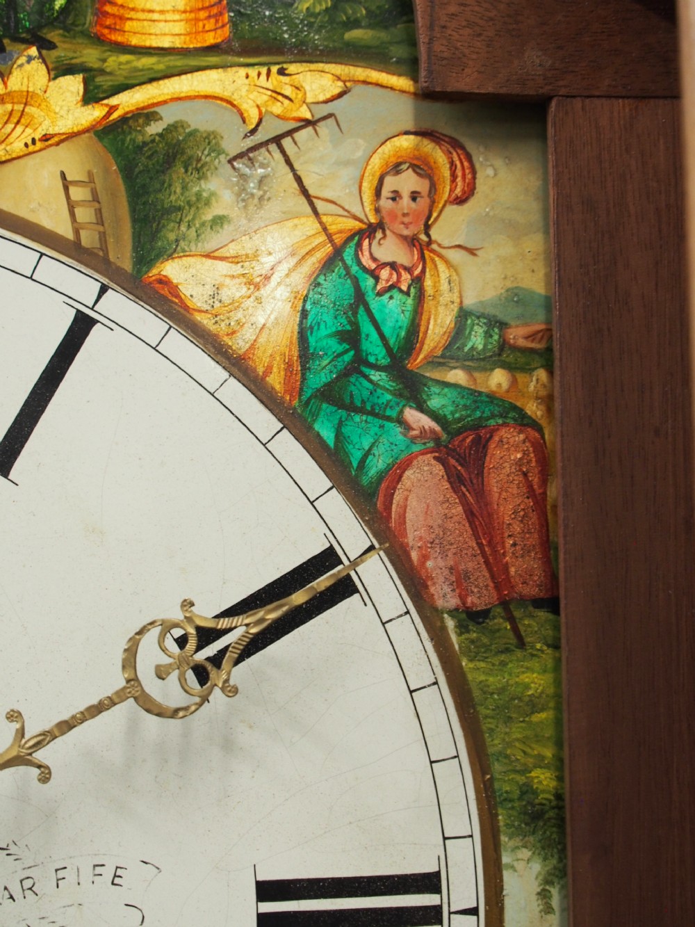 Scottish Mahogany Longcase Clock by John Hood, Fife View XVI