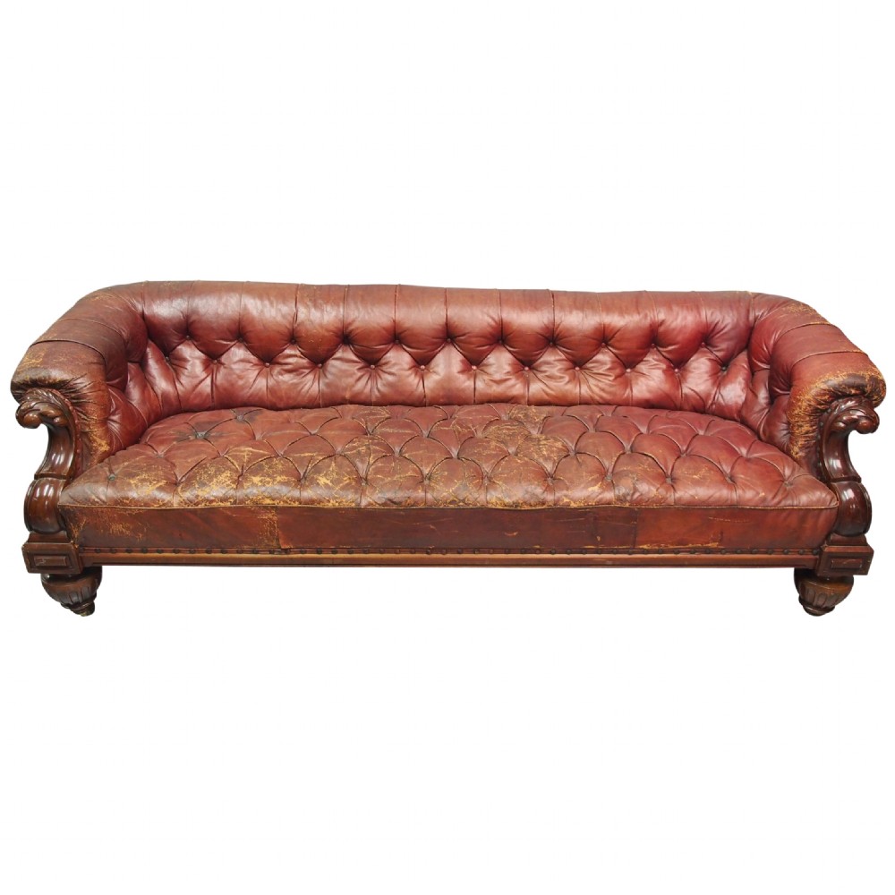 Scottish Chesterfield Sofa by John Taylor, Edinburgh