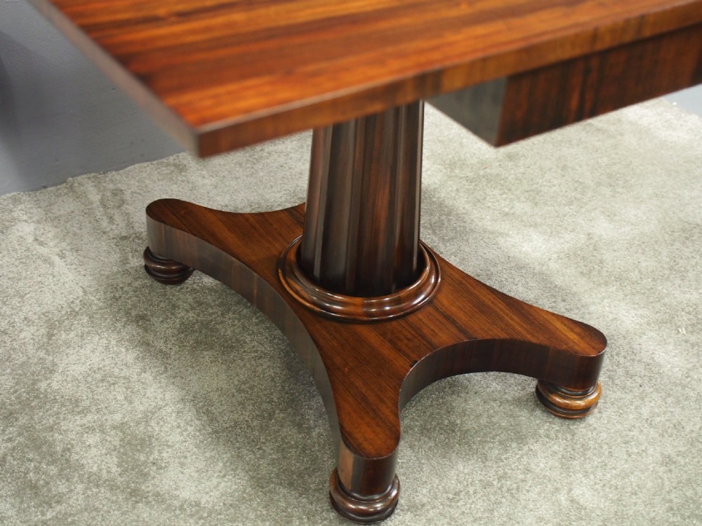 George IV Goncalo Alves Foldover Tea Table View X