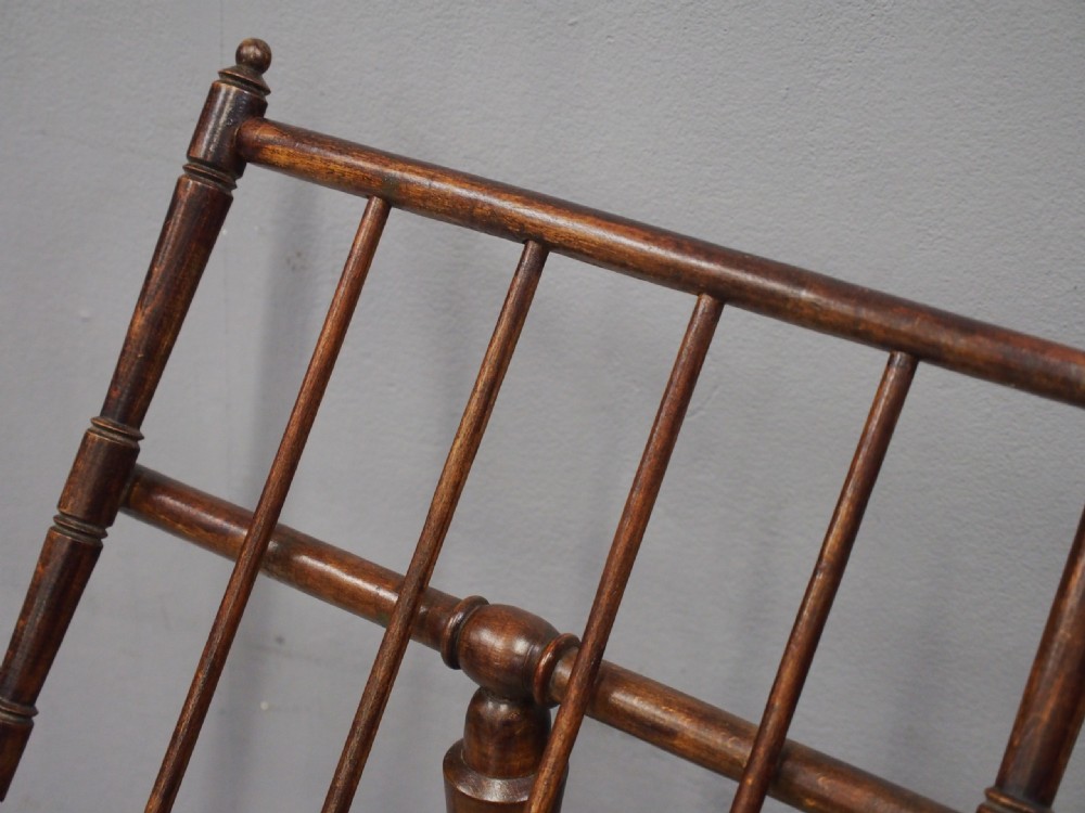 Stained Beech and Bentwood Music Stand View II