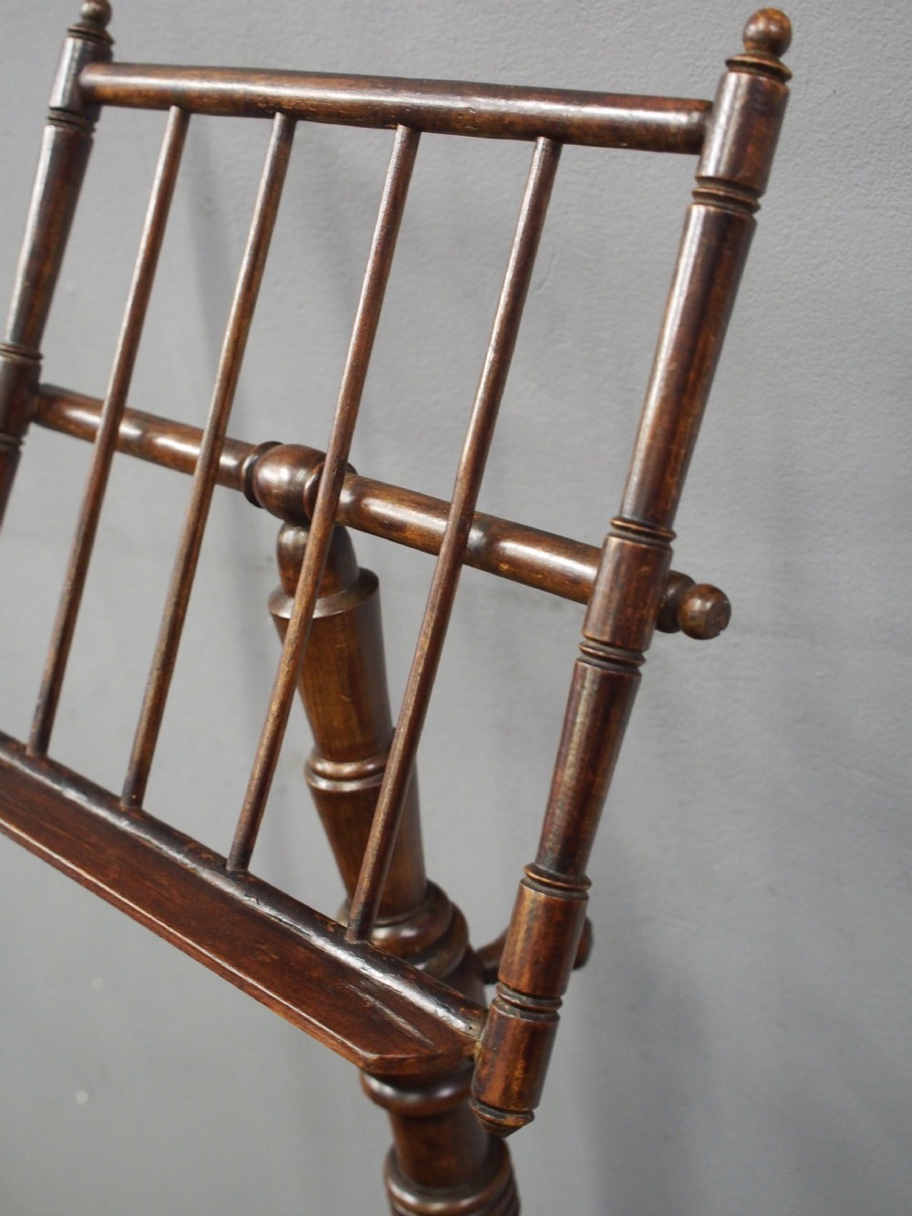 Stained Beech and Bentwood Music Stand View V
