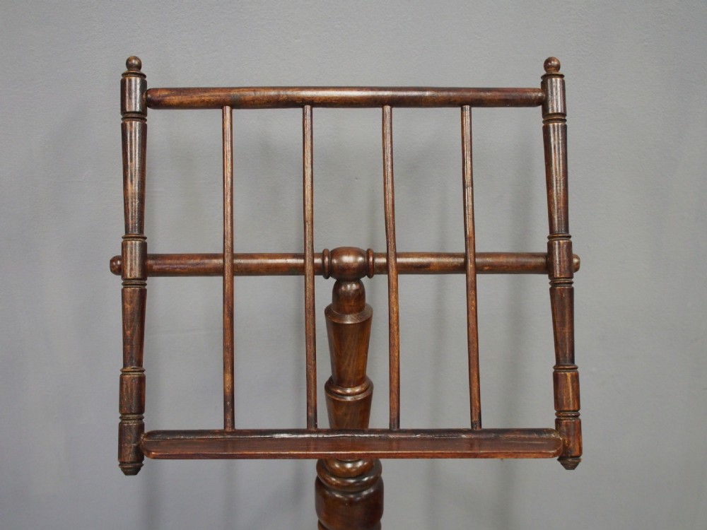 Stained Beech and Bentwood Music Stand View VII