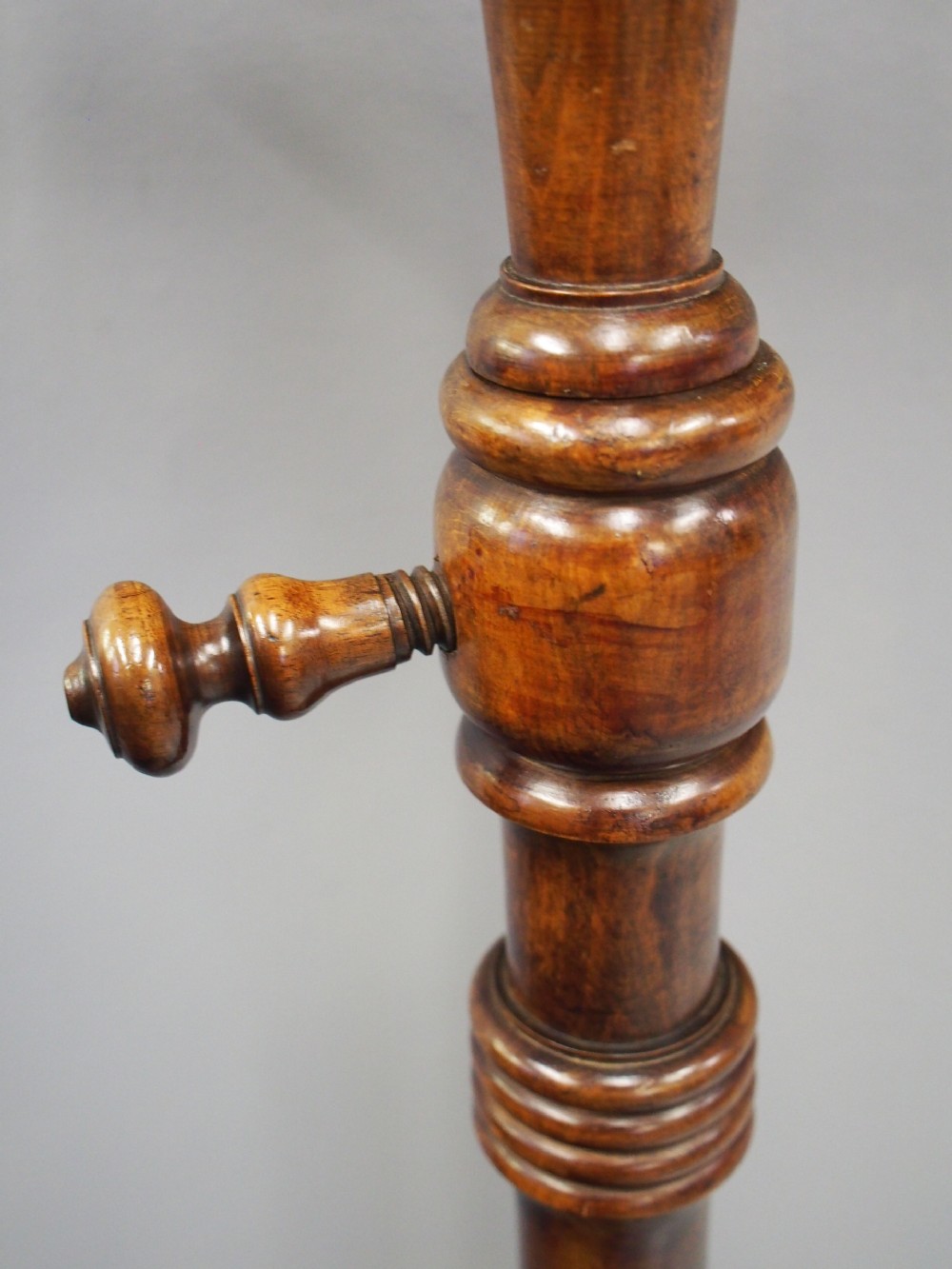 Stained Beech and Bentwood Music Stand View XII
