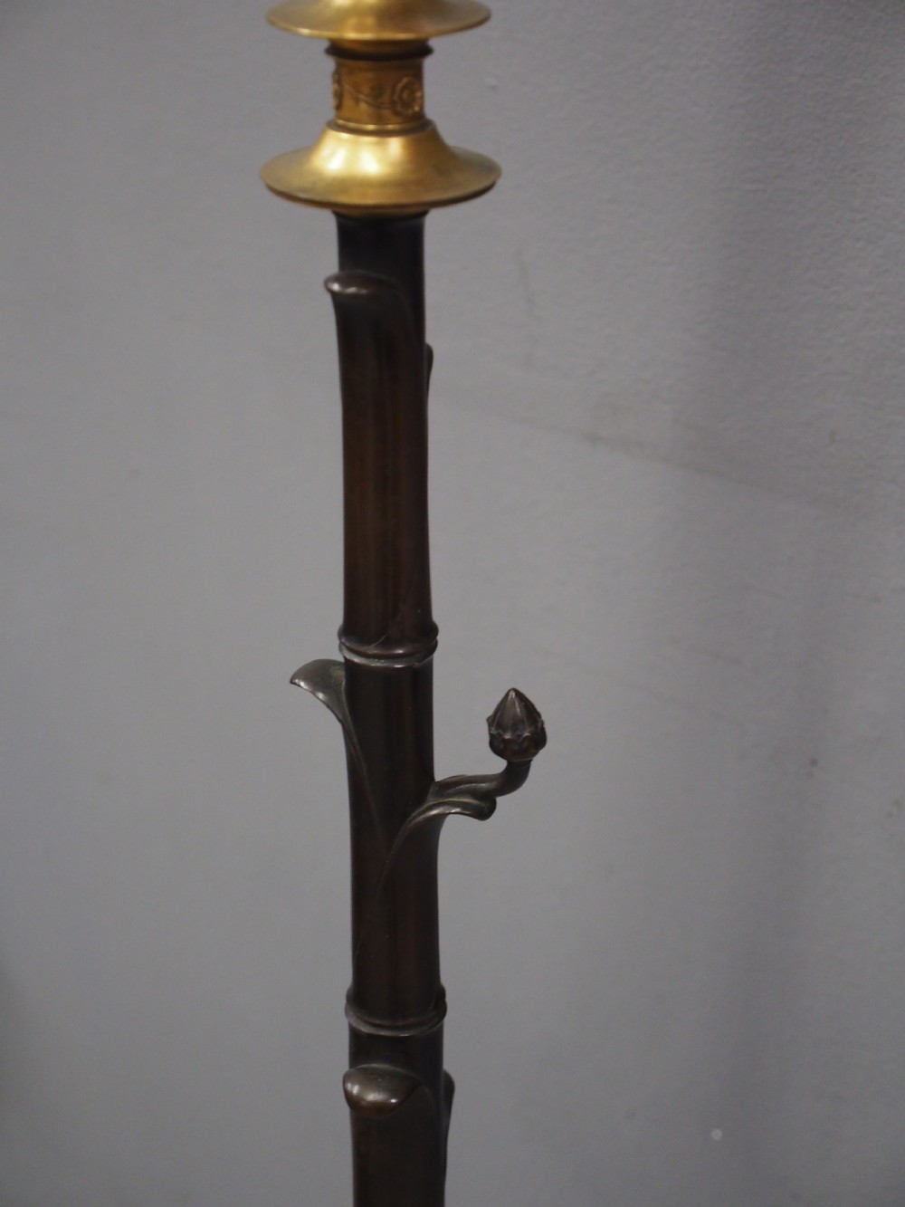 Gilded and Bronze Standard Lamp View V