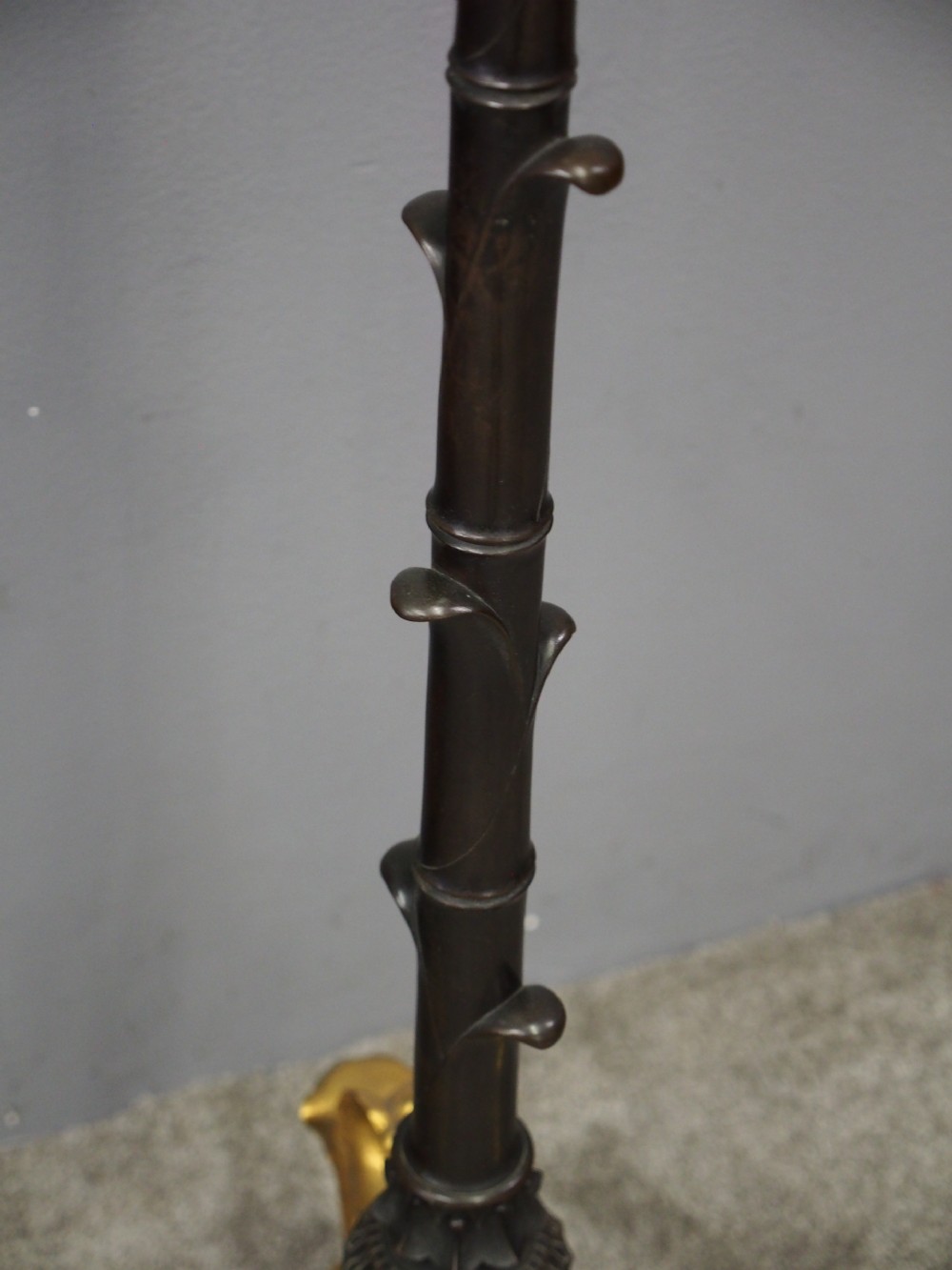 Gilded and Bronze Standard Lamp View IX