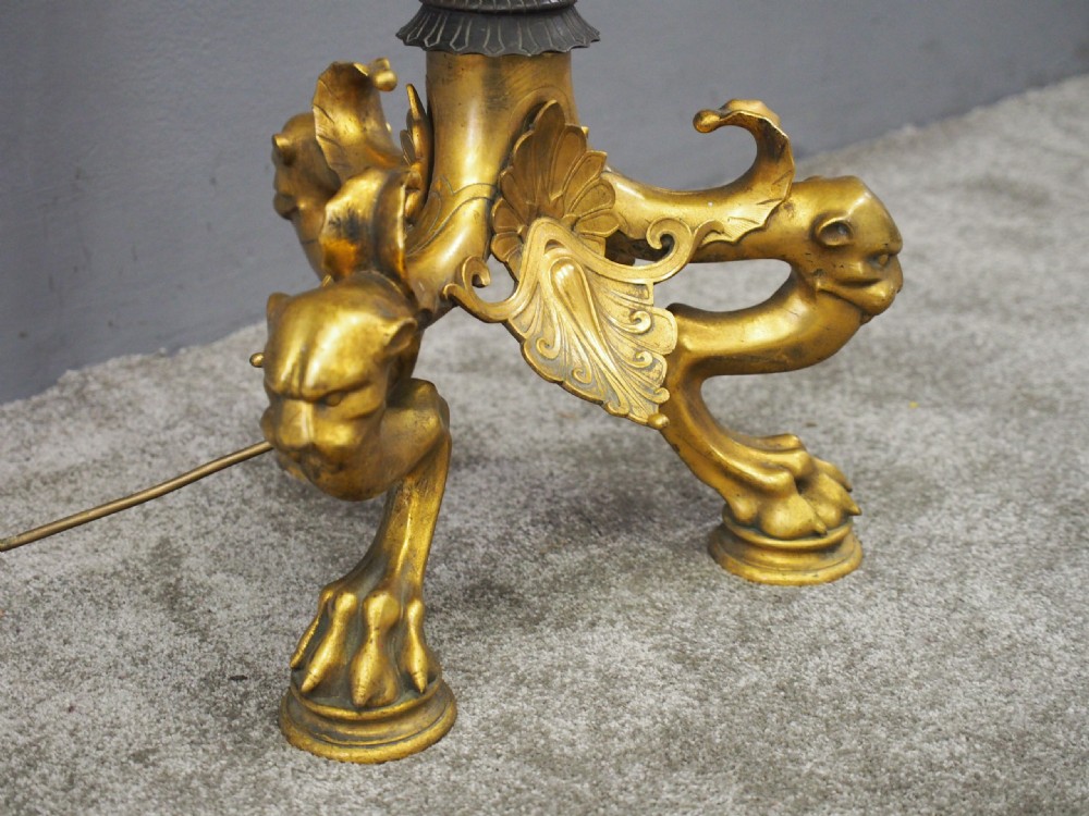 Gilded and Bronze Standard Lamp View XI