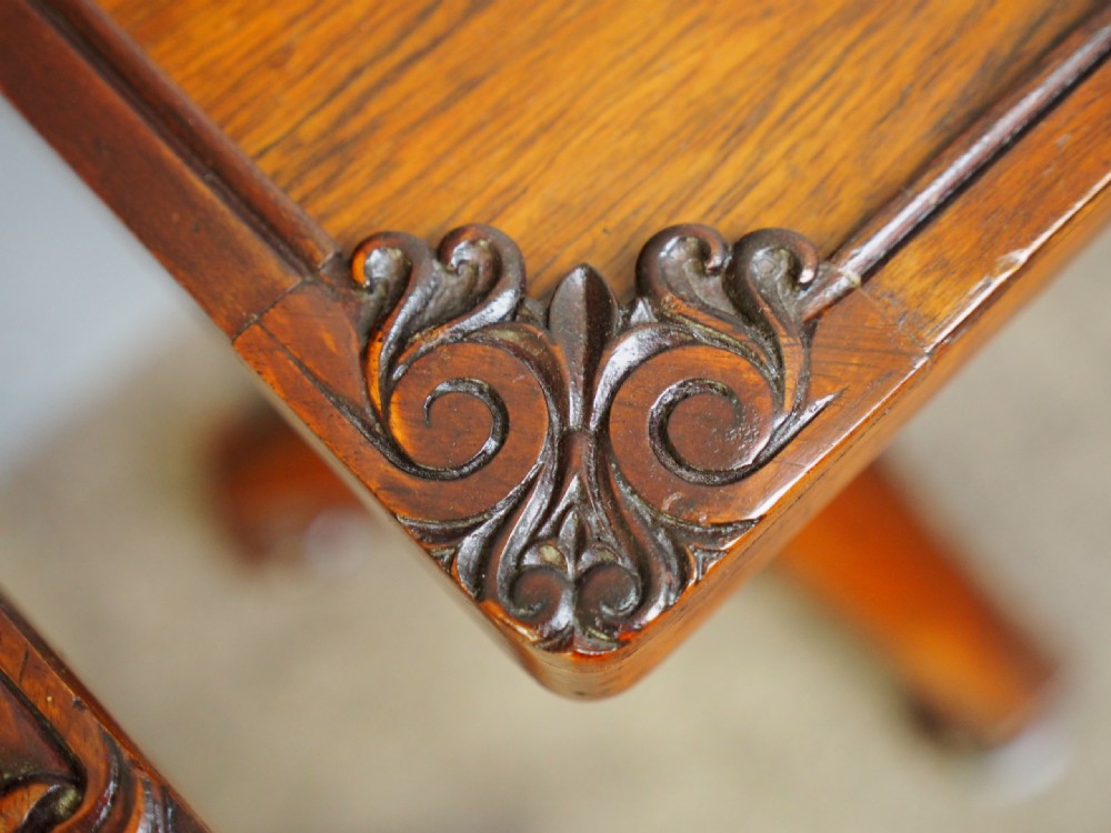 Pair of Regency Rosewood Wine Tables View II