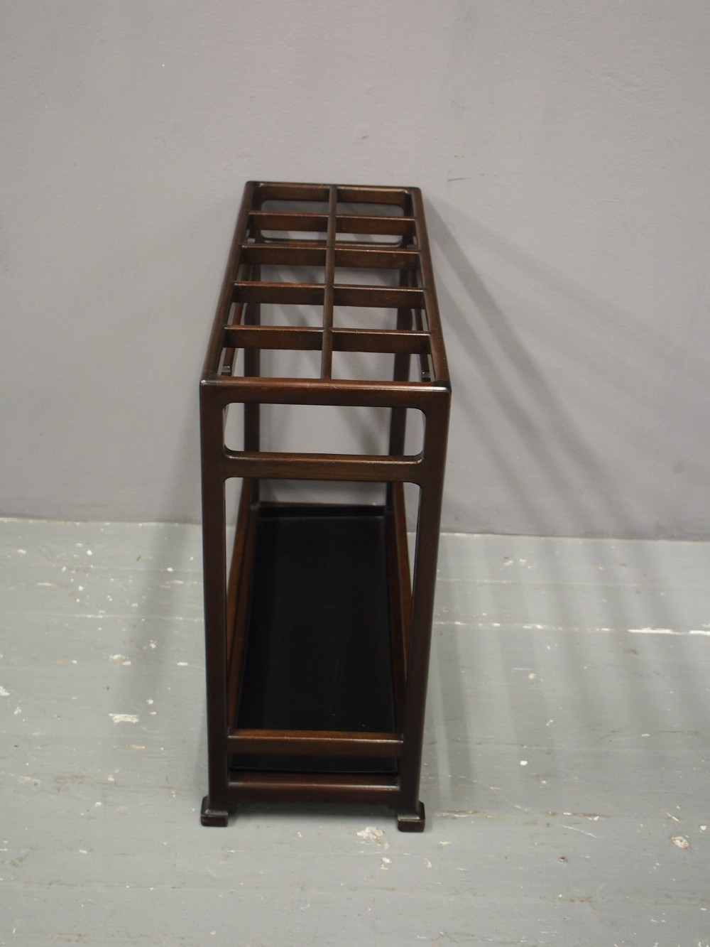 Scottish Mahogany Stick Stand by Whytock and Reid View IV