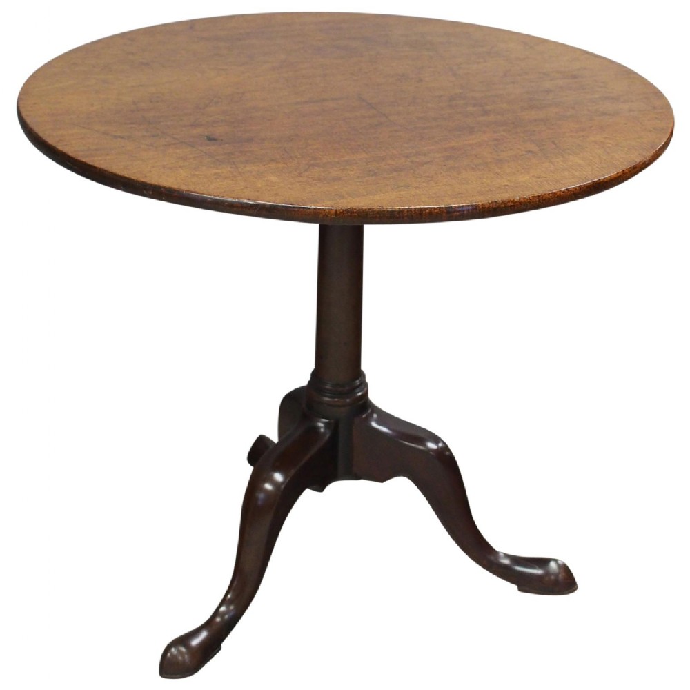 George III Mahogany Occasional Table