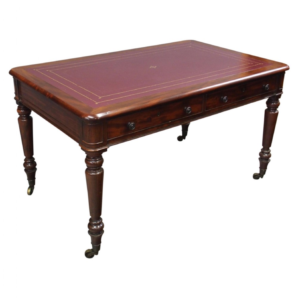 Victorian Mahogany Partners Writing Table