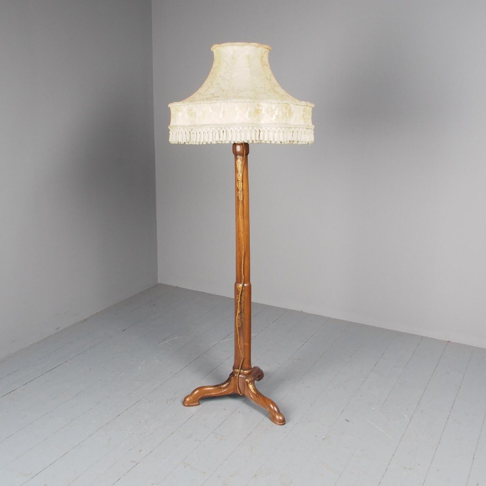 Chinoiserie Style Standard Lamp by Whytock and Reid
