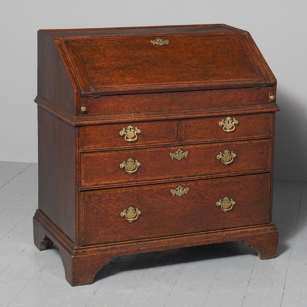 George II Oak Bureau
