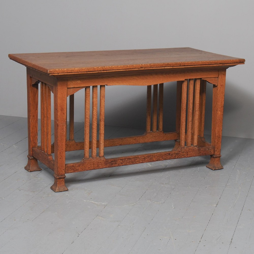 Glasgow Style Art Nouveau Library Table