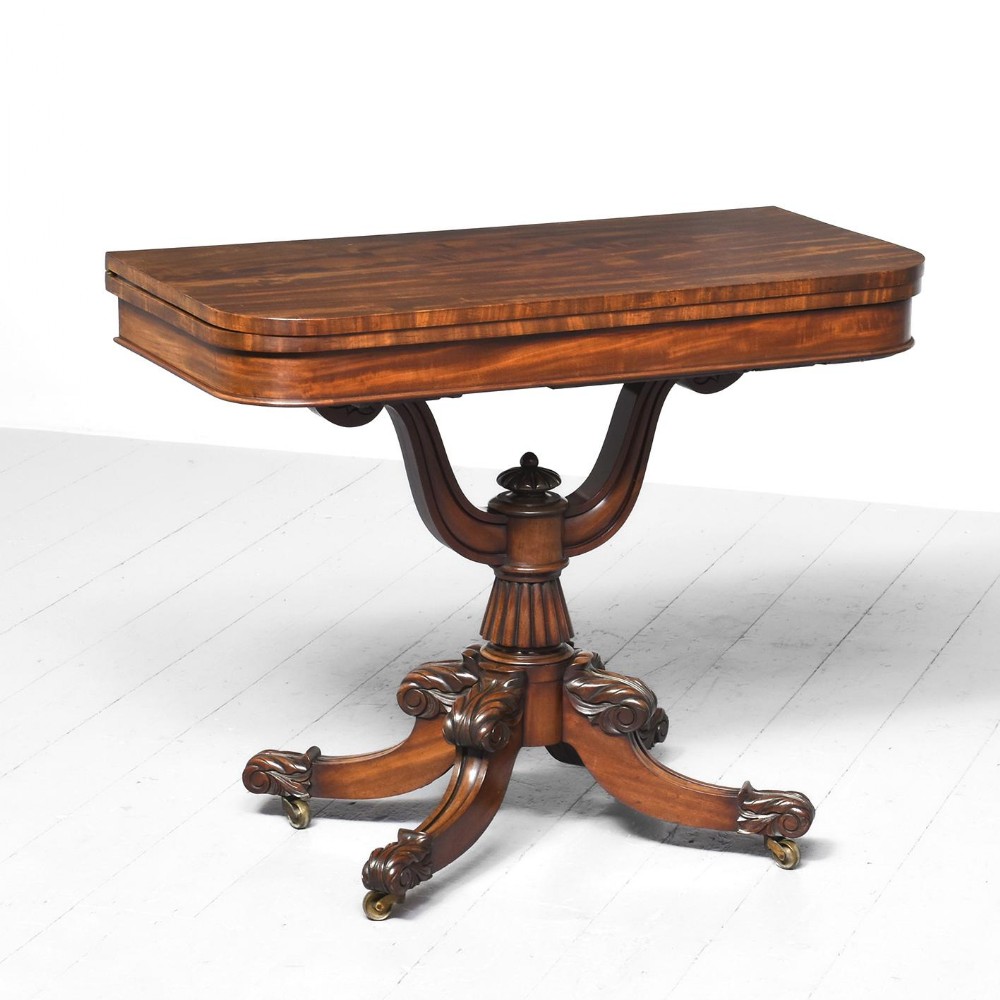 George IV Mahogany Tea Table