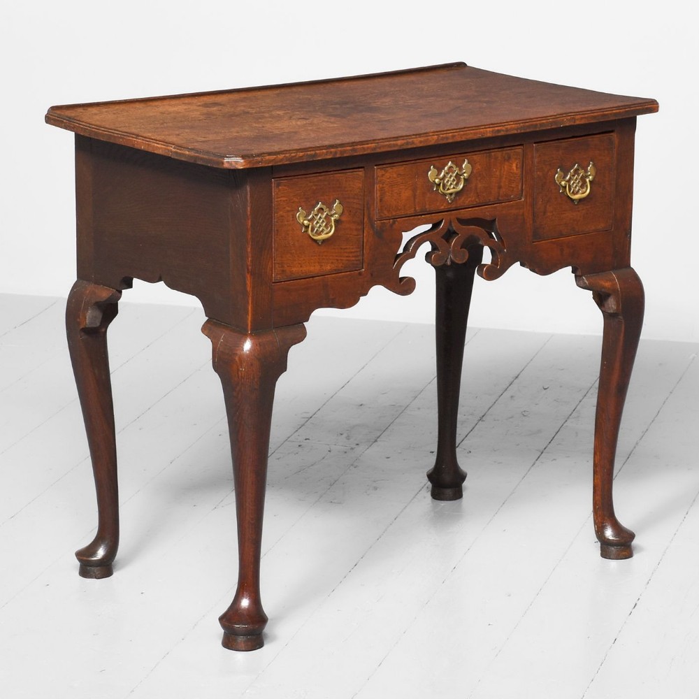 George II Oak Lowboy