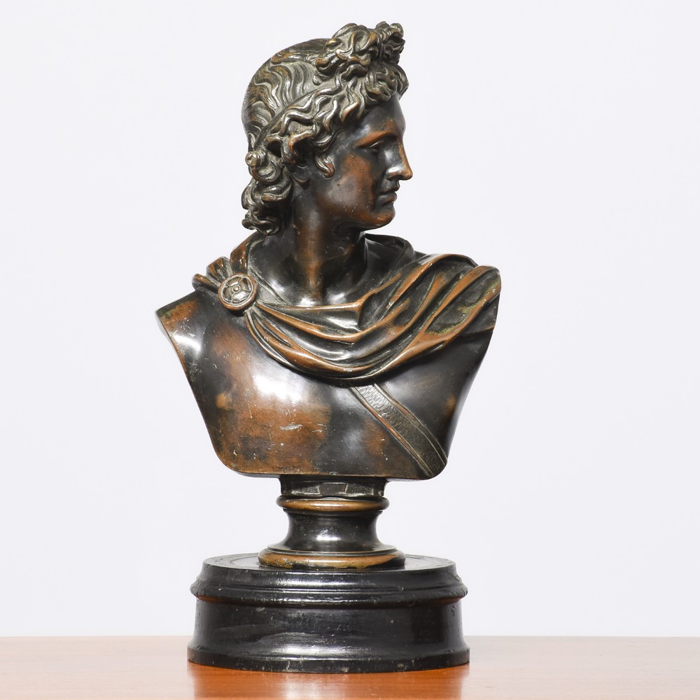 Bronze Bust of Warrior