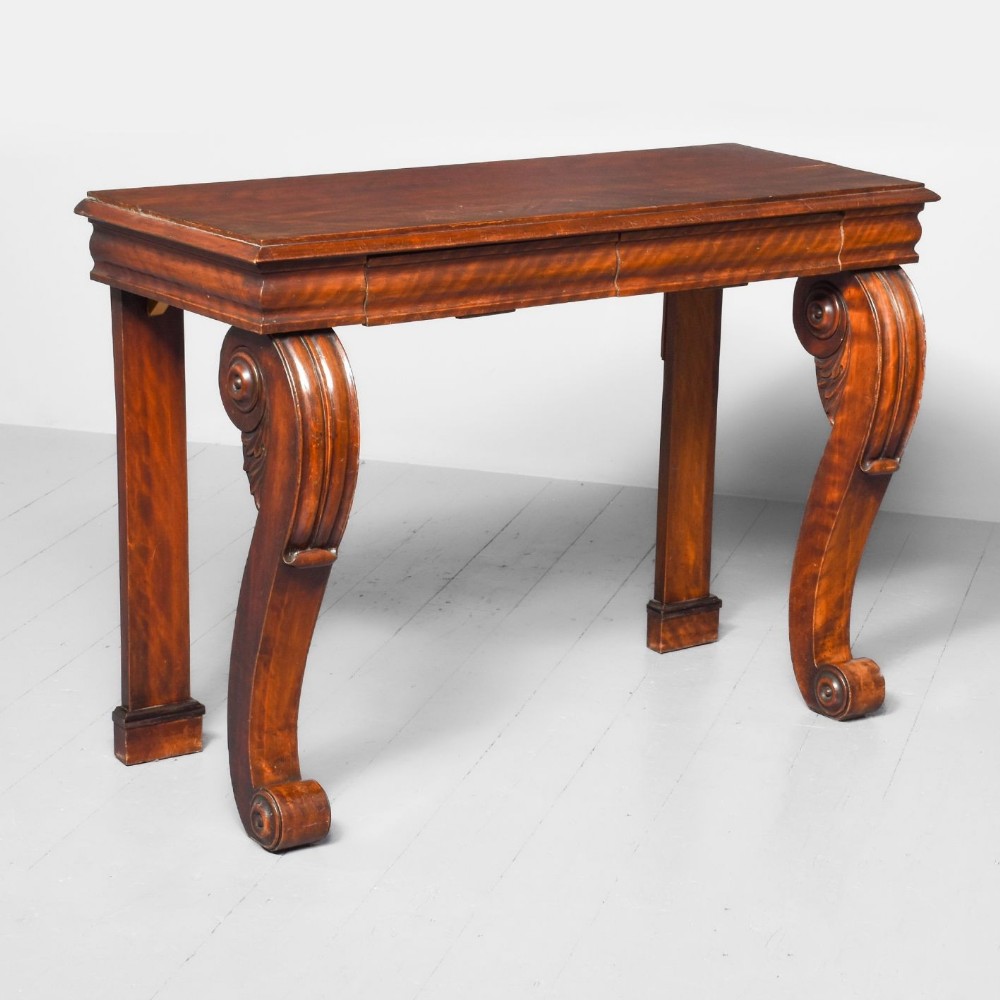 Willian IV Mahogany Hall or Side Table