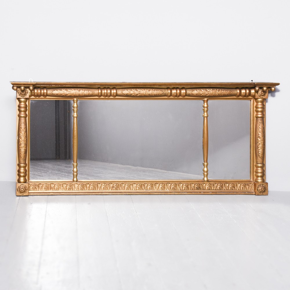 William IV Tryptic Overmantel Mirror