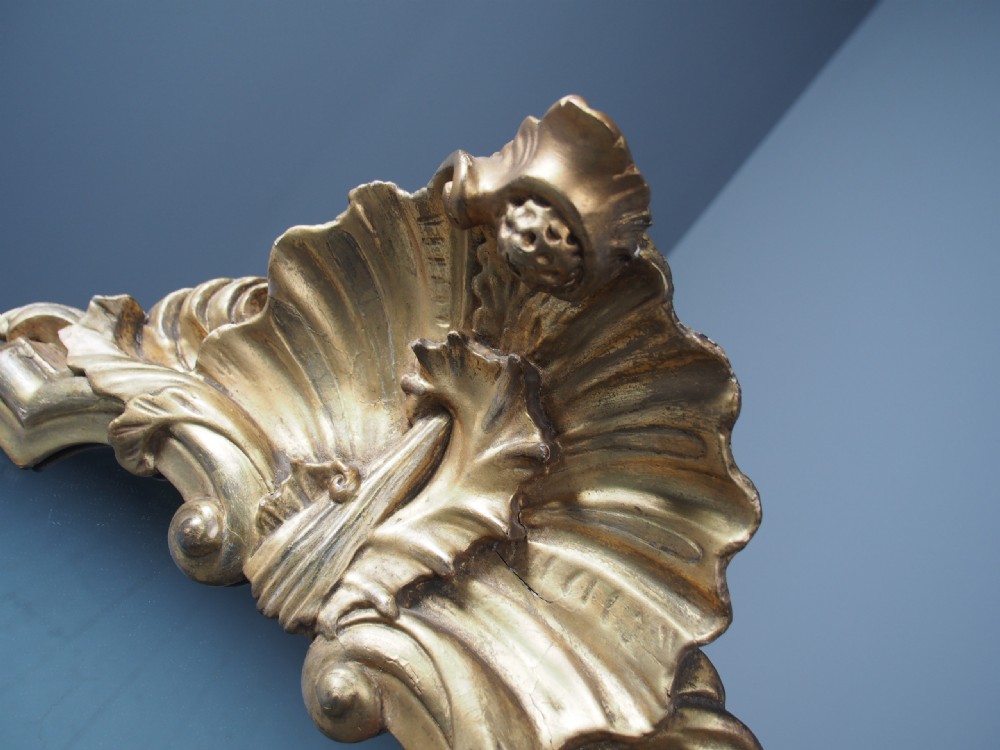 Antique Giltwood Wall Mirror View V
