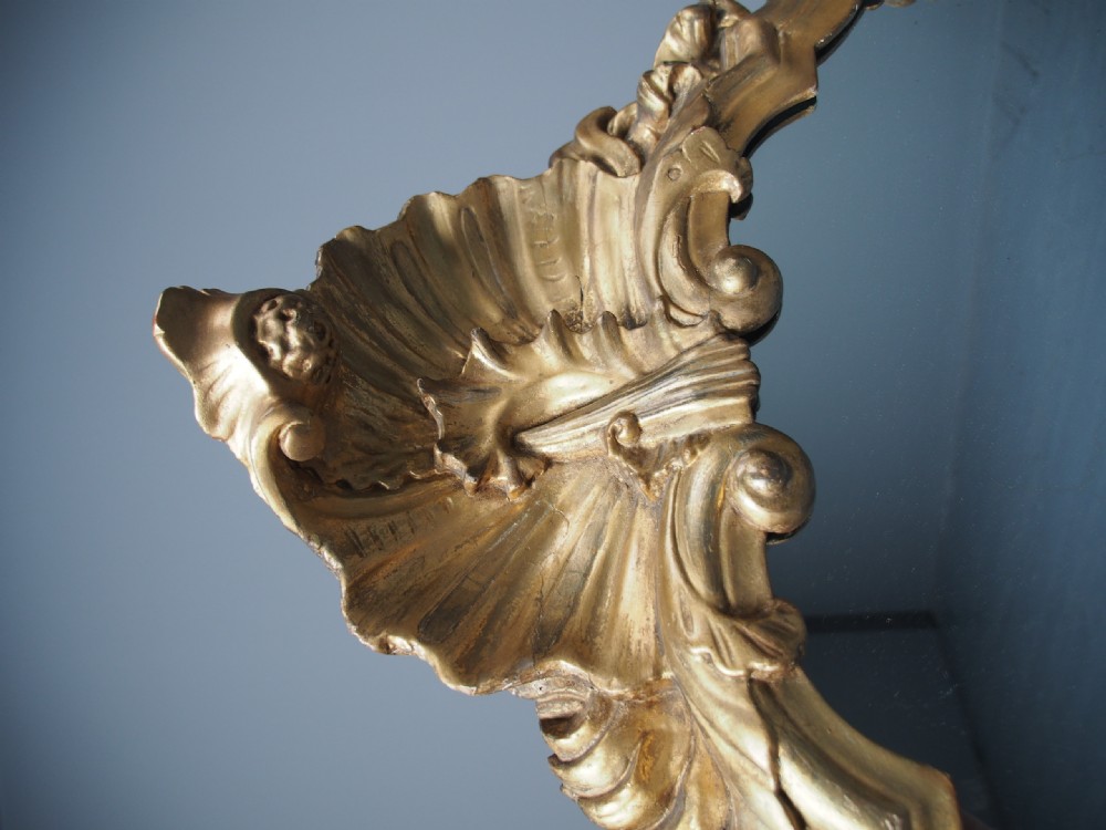 Antique Giltwood Wall Mirror View XI