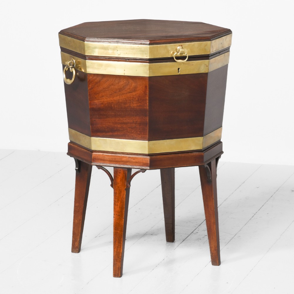 George III Mahogany Wine Cooler