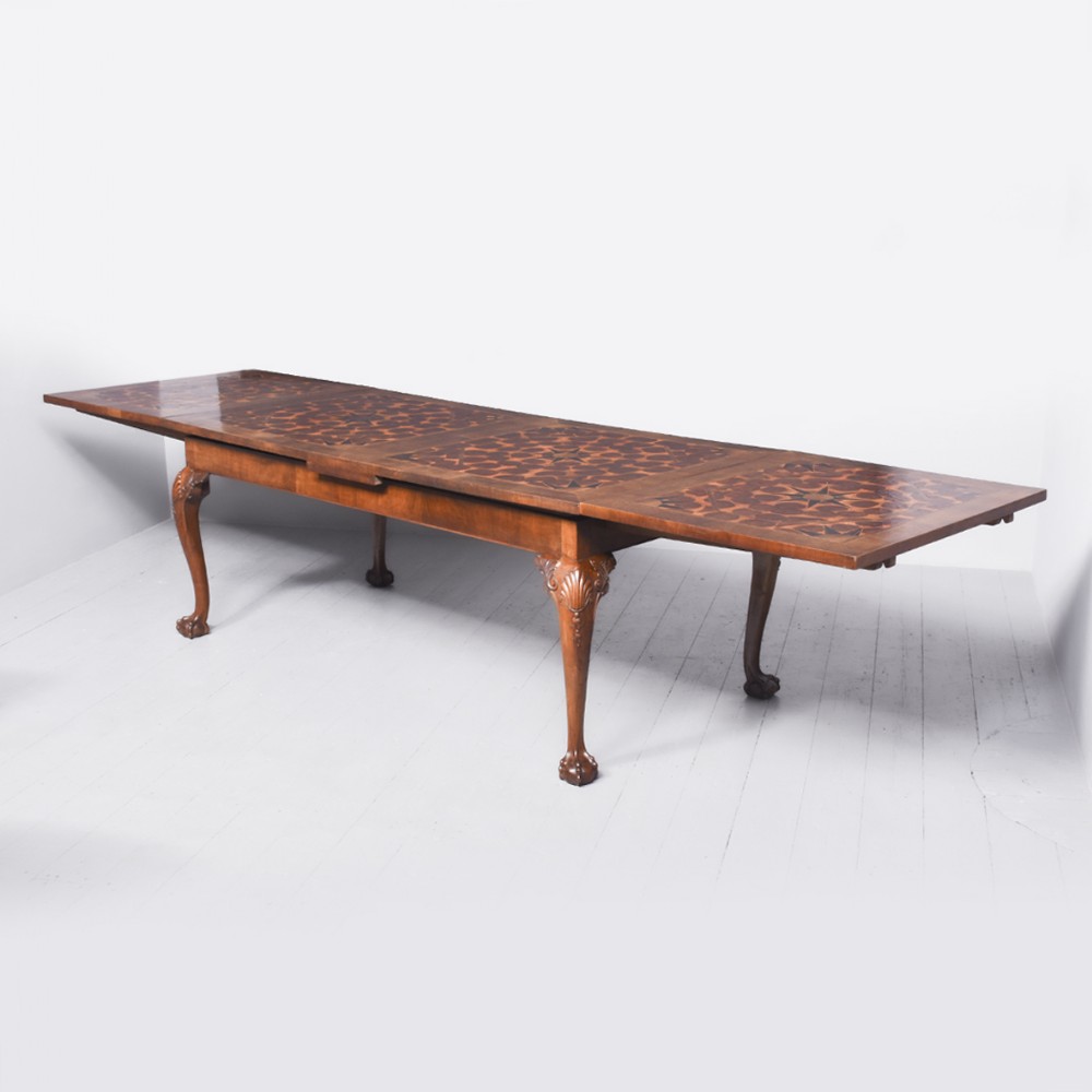 William & Mary Style Dining Table