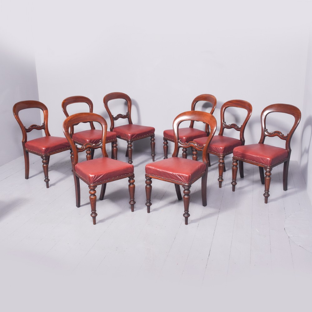 Set of 8 Wylie & Lockhead of Glasgow Dining Chairs