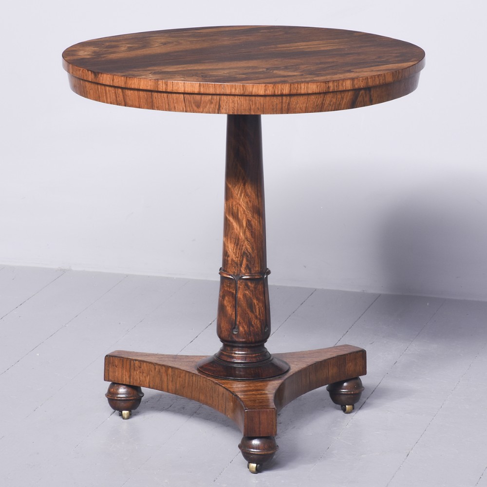 George IV Rosewood Circular Table