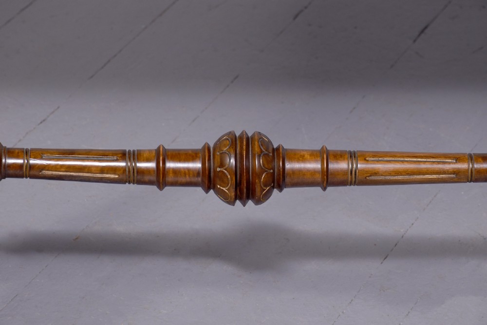Classic Victorian Burr Walnut Card - Table View XIII