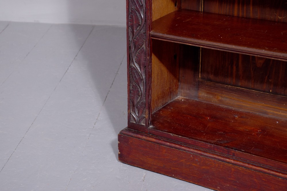 Carved Open Bookcase with Royal Connection View X