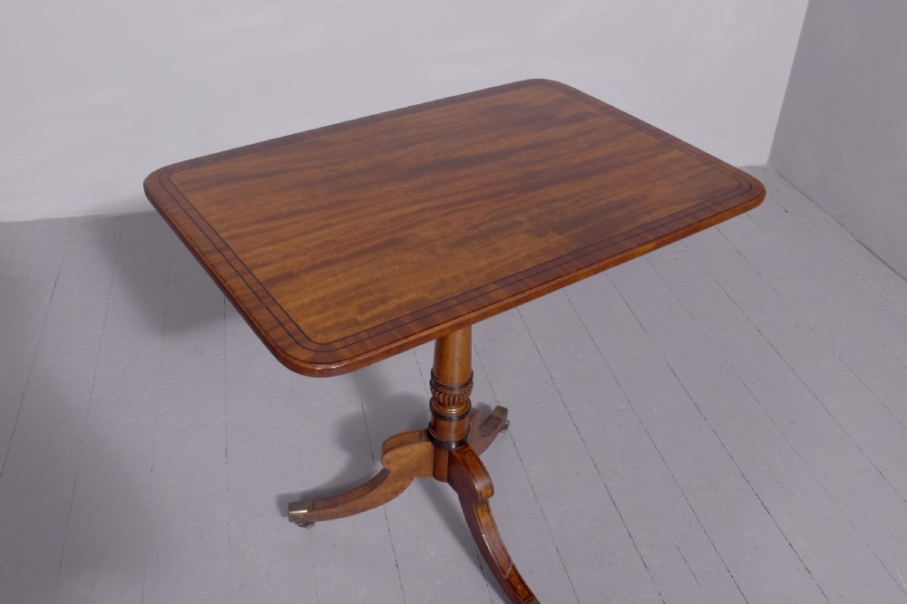 Regency Mahogany Occasional Table View III