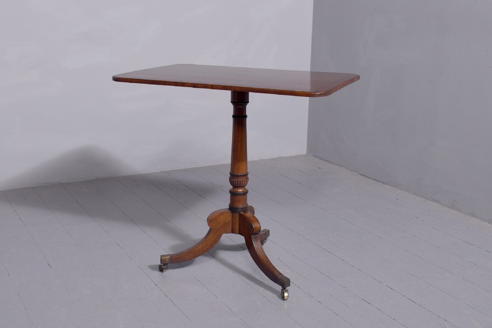 Regency Mahogany Occasional Table View V