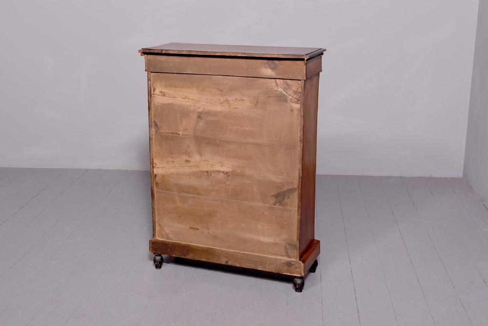 Mid - Victorian, neat sized inlaid - walnut, ormolu - mounted open bookcase View III