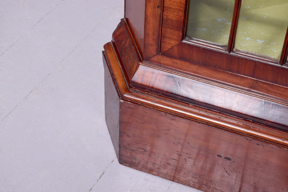 George III, large - size, free - standing mahogany corner cupboard – amazing value! View VI