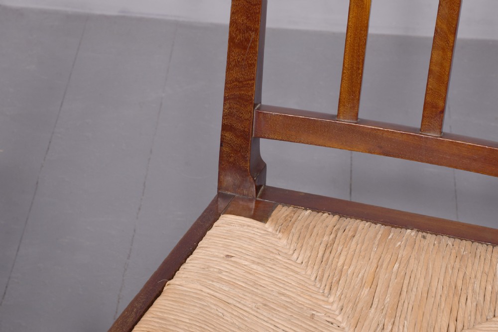 Pair of Mahogany chairs from King Edward VII Coronation View II