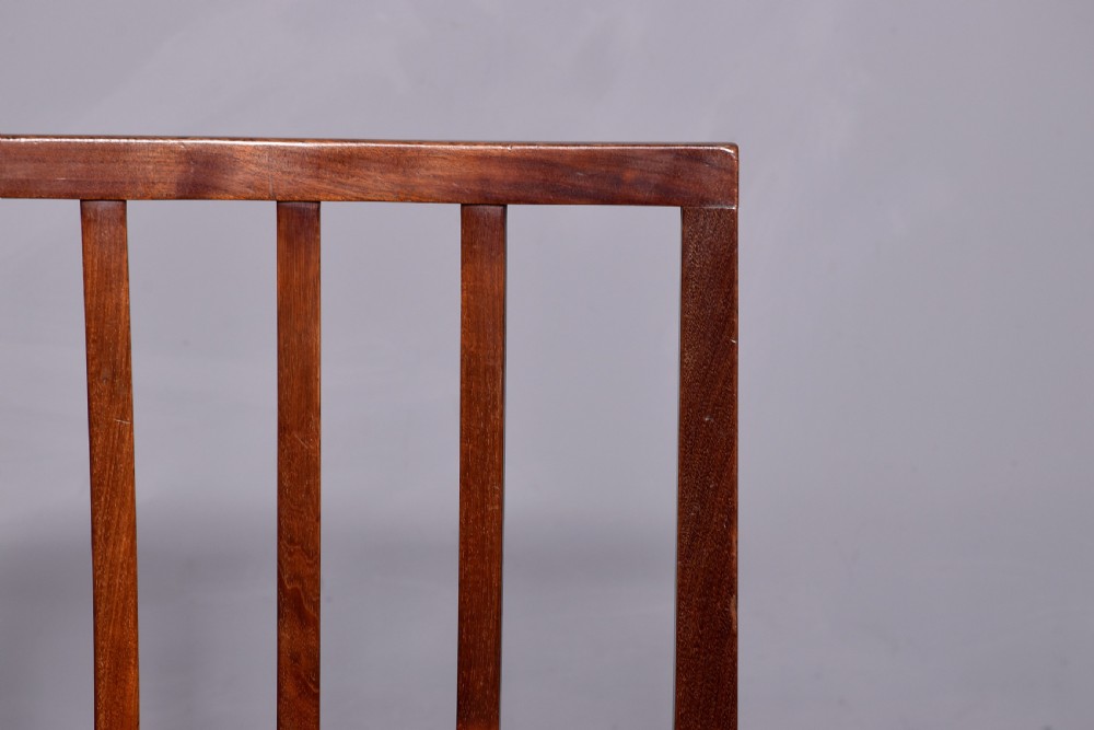 Pair of Mahogany chairs from King Edward VII Coronation View VI