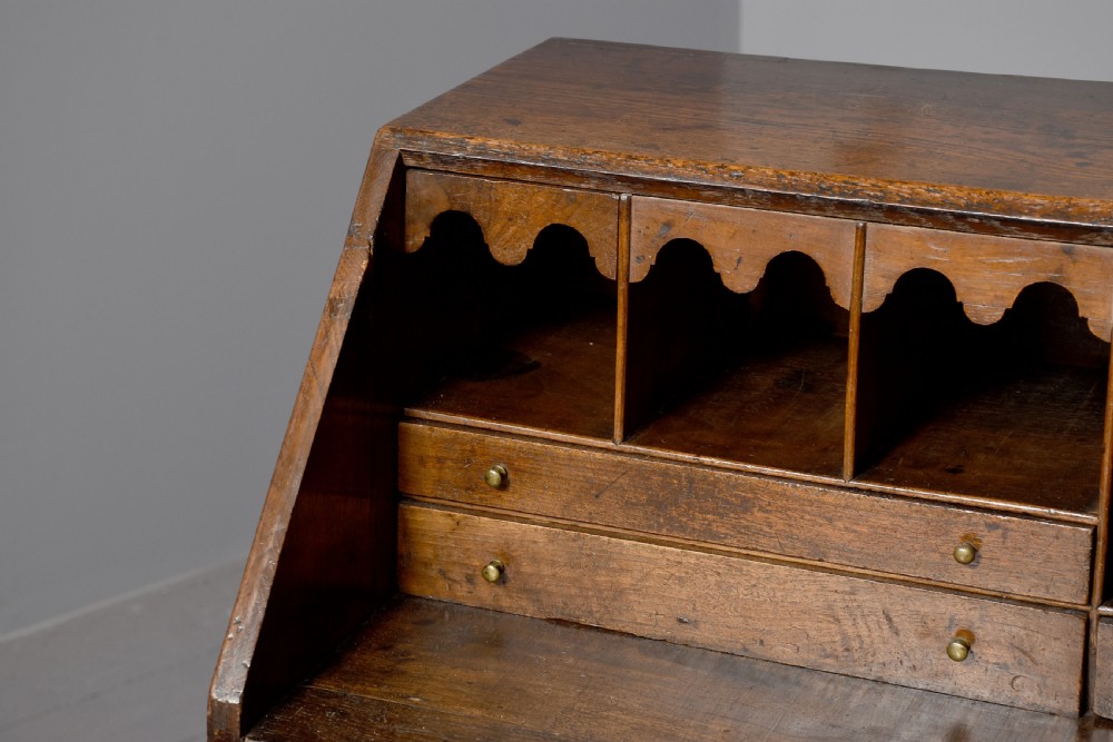Early George III Oak Bureau View II