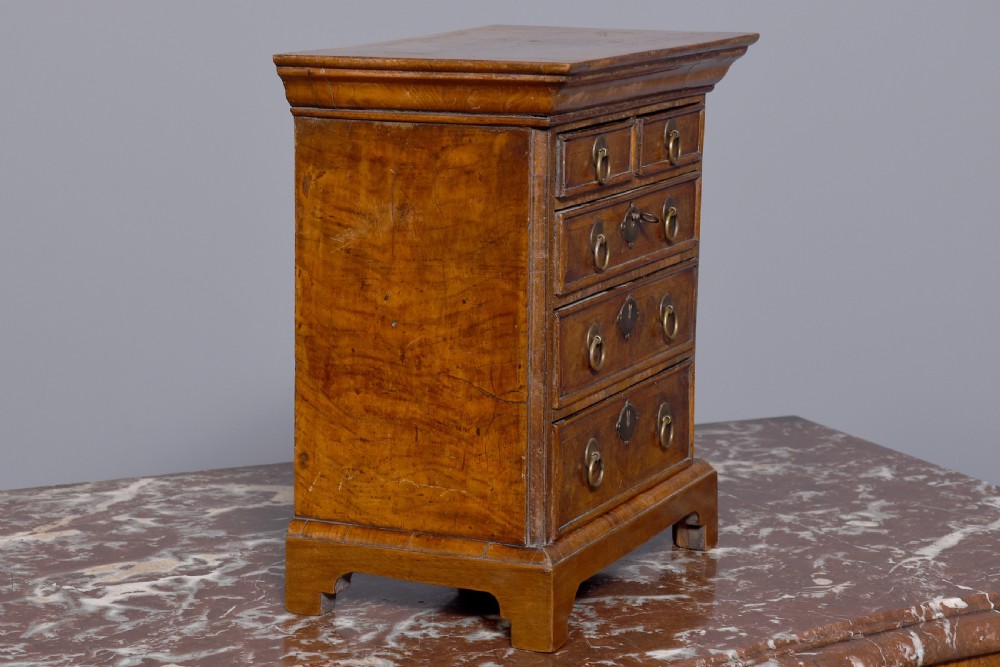 
George I Style Miniature Walnut Chest  View VI