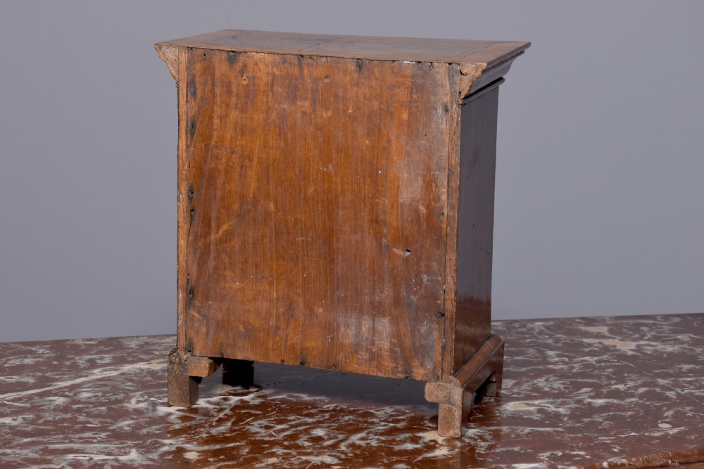 
George I Style Miniature Walnut Chest  View VII