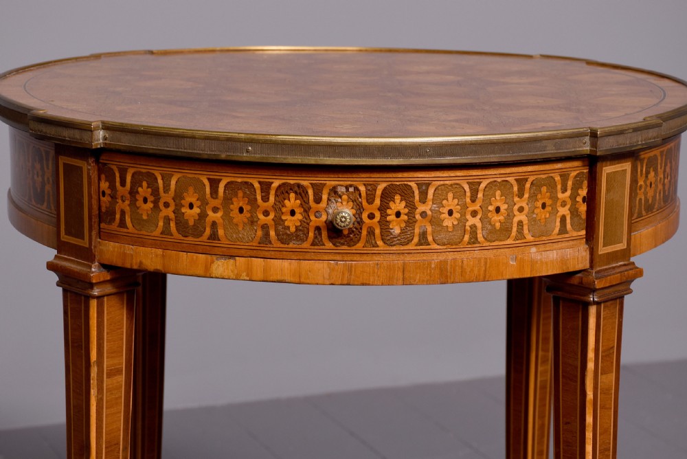 Louis IV Style Circular Occasional Table View II