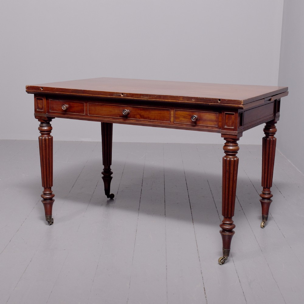 A Gillows of Lancaster Pull-Out Library Table View III