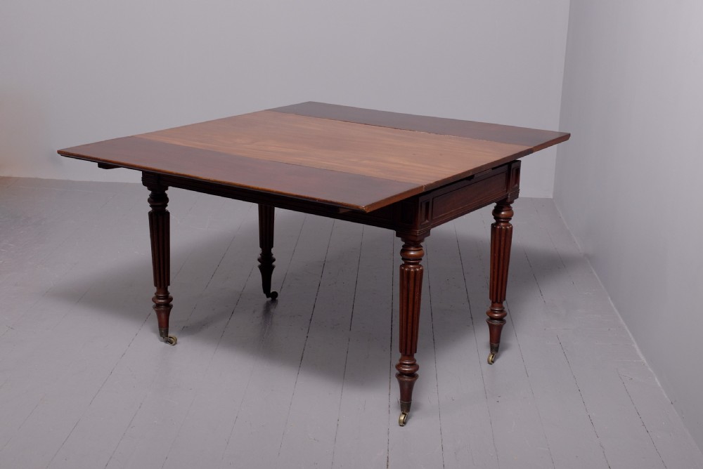 A Gillows of Lancaster Pull-Out Library Table View V