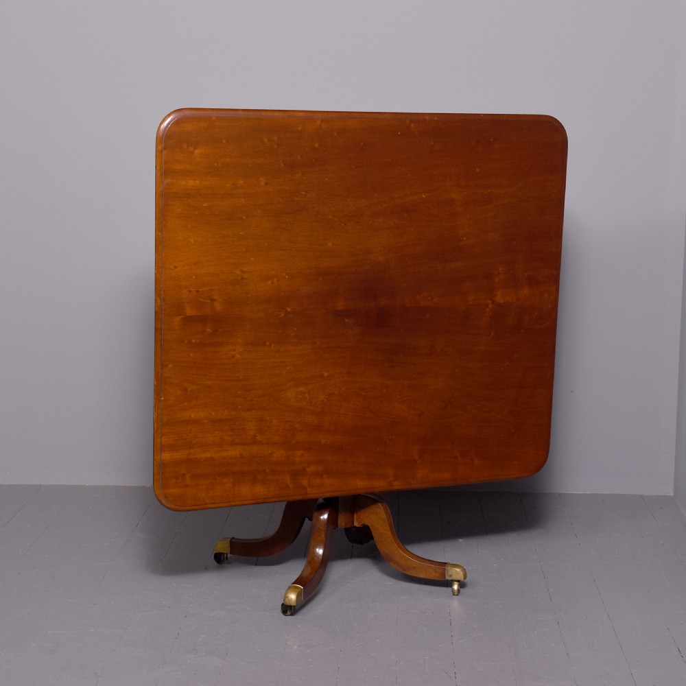 A Regency Rectangular Snap-Top Breakfast Table