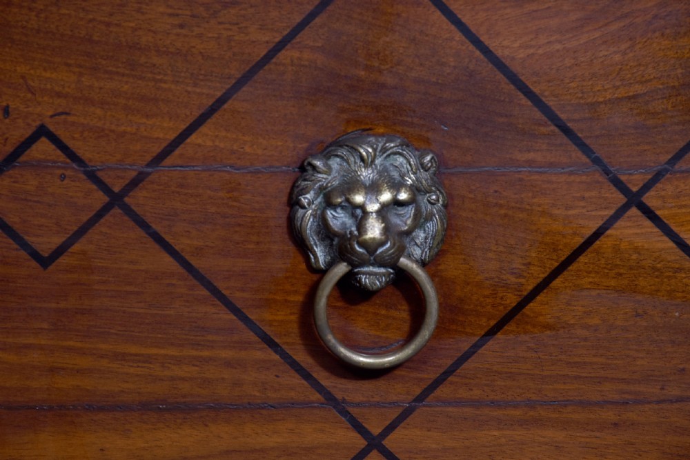A Quality George III Mahogany and Inlaid Sideboard. View III