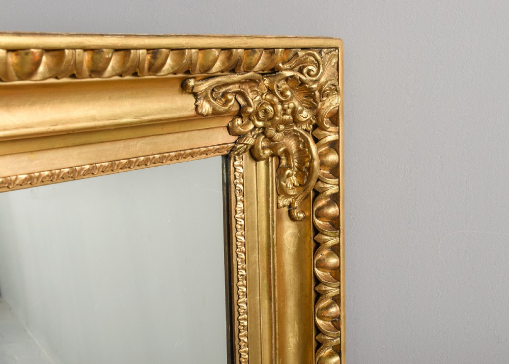 Large Carved & Gilded Mirror View II